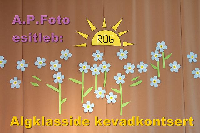 Algklasside kevadkontsert 